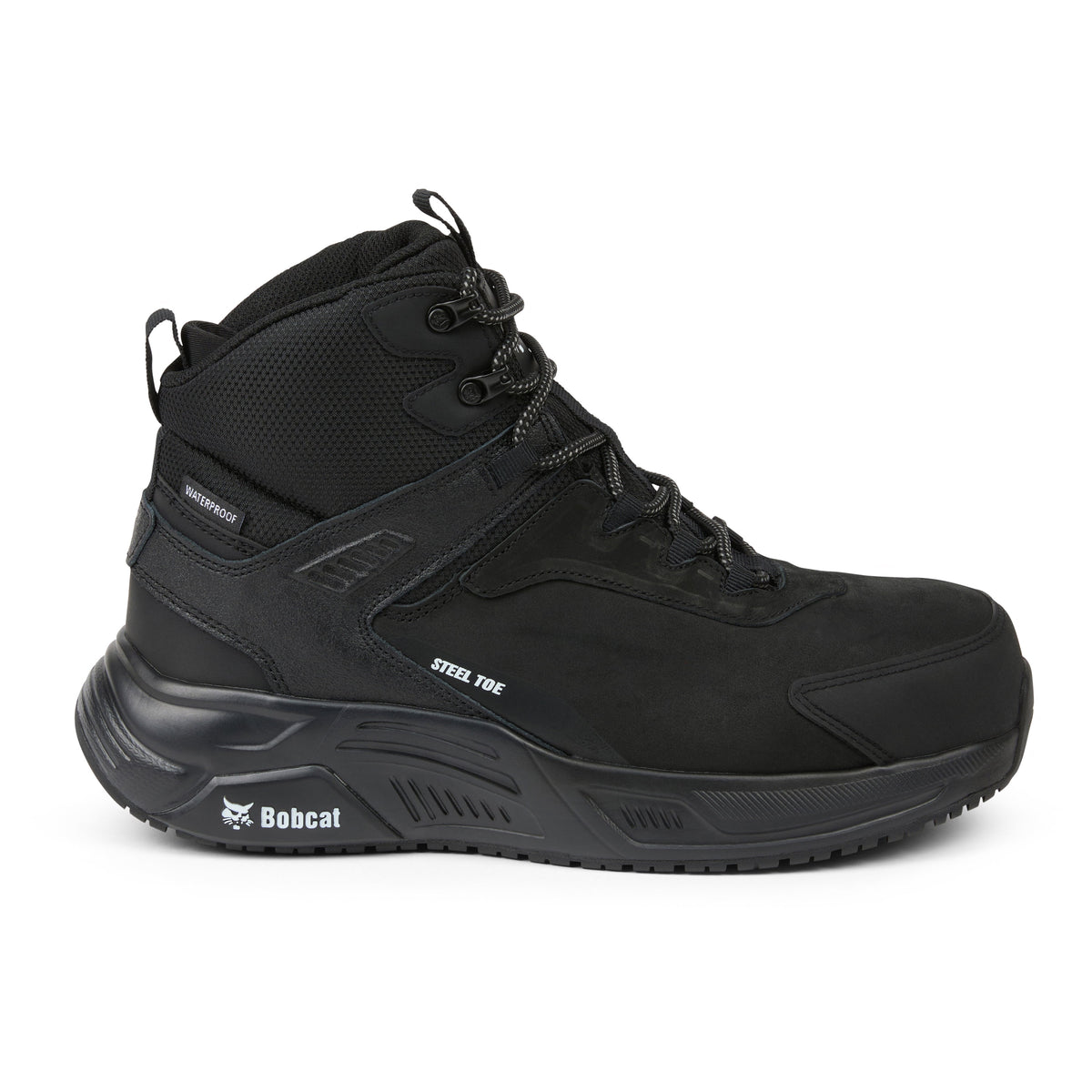 Bobcat Men’s Saber Lightweight Waterproof Steel Toe Work Shoe, Wide Available