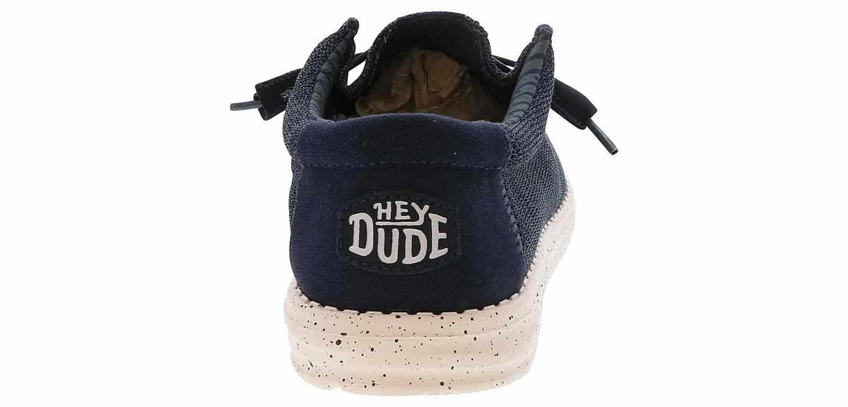 Hey Dude Wally Stretch Sox, Men’s Shoes, Men's Slip-on Loafers, Comfortable Light-Weight