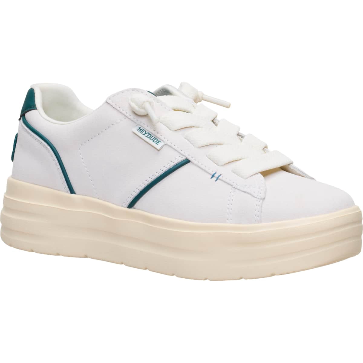 HEYDUDE Women Karina DBL Duo Suede, Pale Lilac/Multi, 9