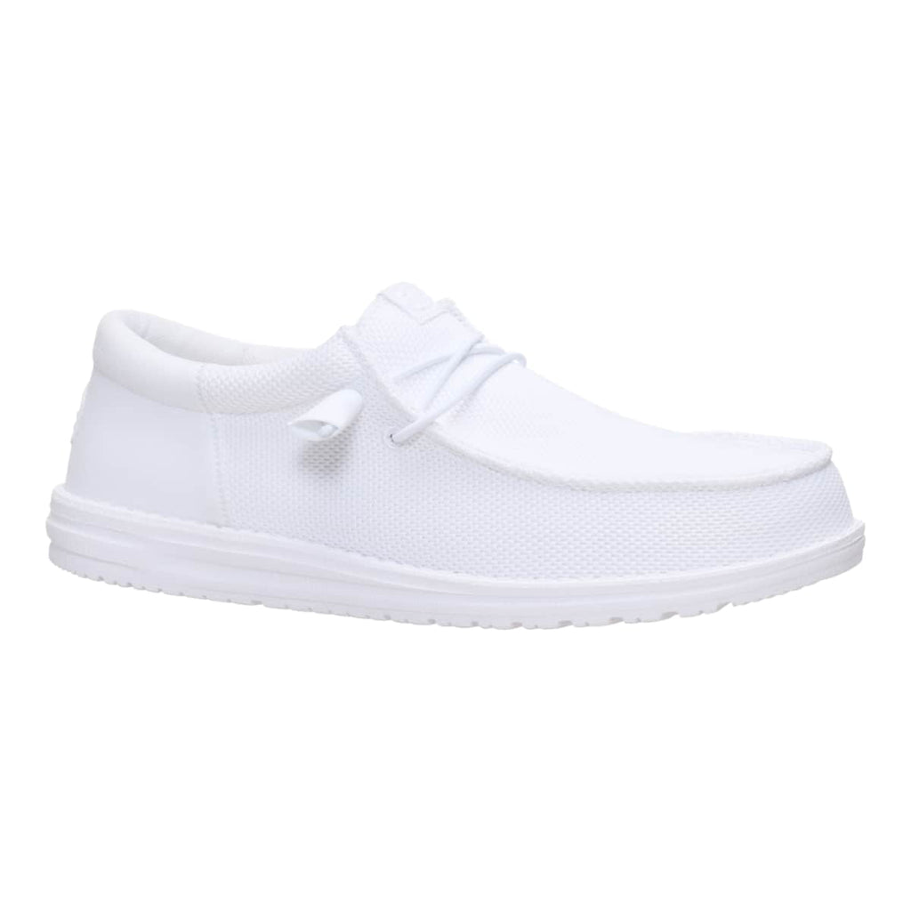 HEYDUDE Men Wally Funk Mono, White, 4