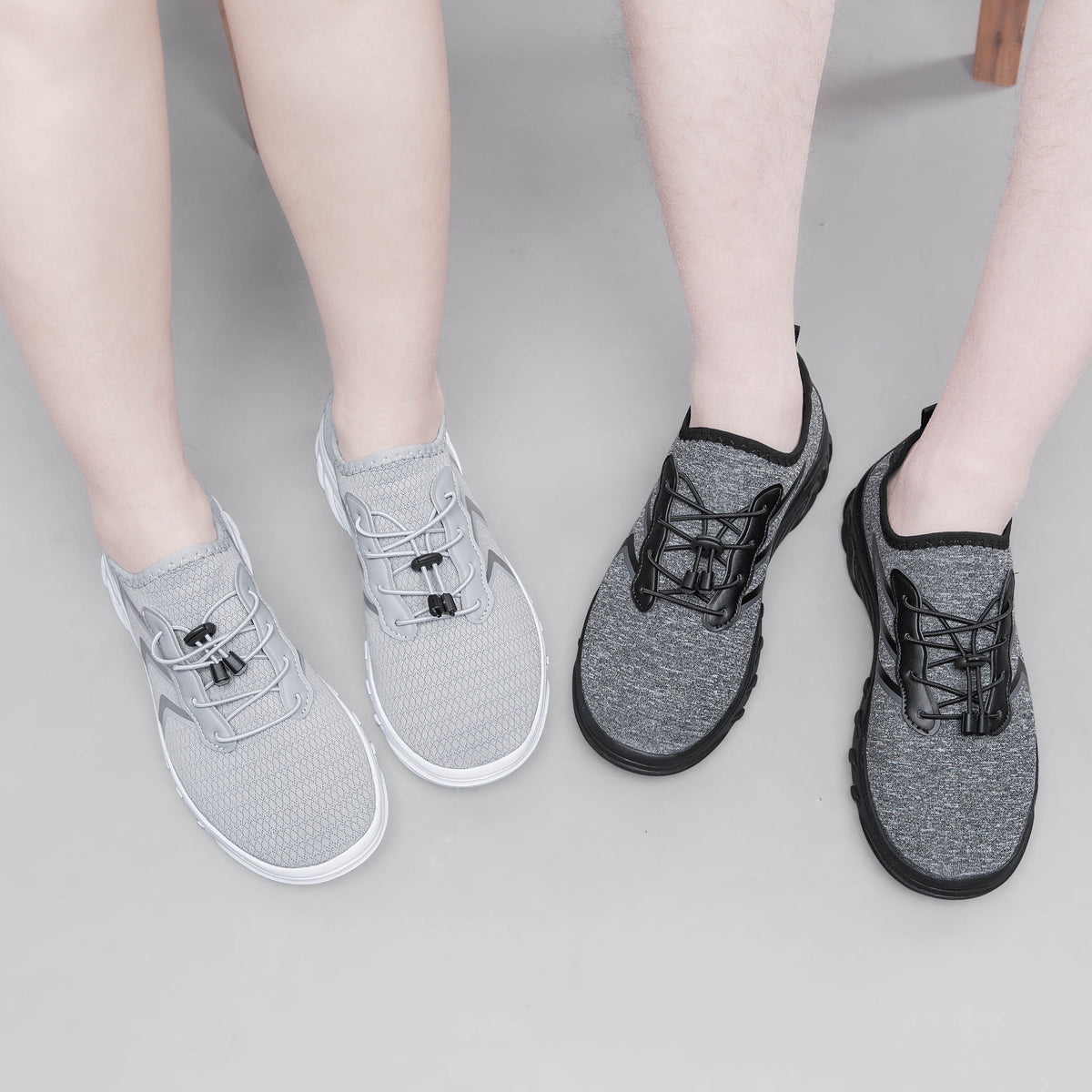 BNRSHOE Water Shoes for Women Men Quick-Dry Aqua Slip-ons for Beach Pool River Swim Surf Boating Fishing Diving