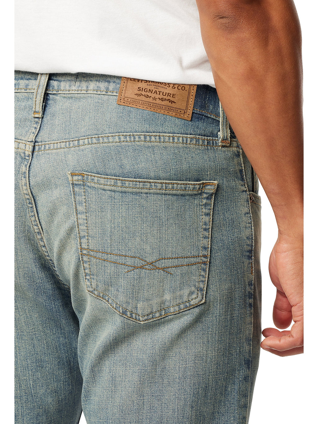 Levi Strauss Signature Men's and Big and Tall Bootcut Jeans