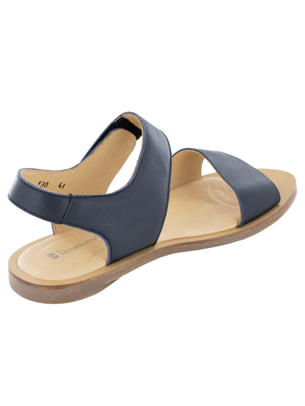 El Naturalista Womens Tulip NF30 Ankle Strap Sandals, Dolce Black, EU 39 / US 8.5
