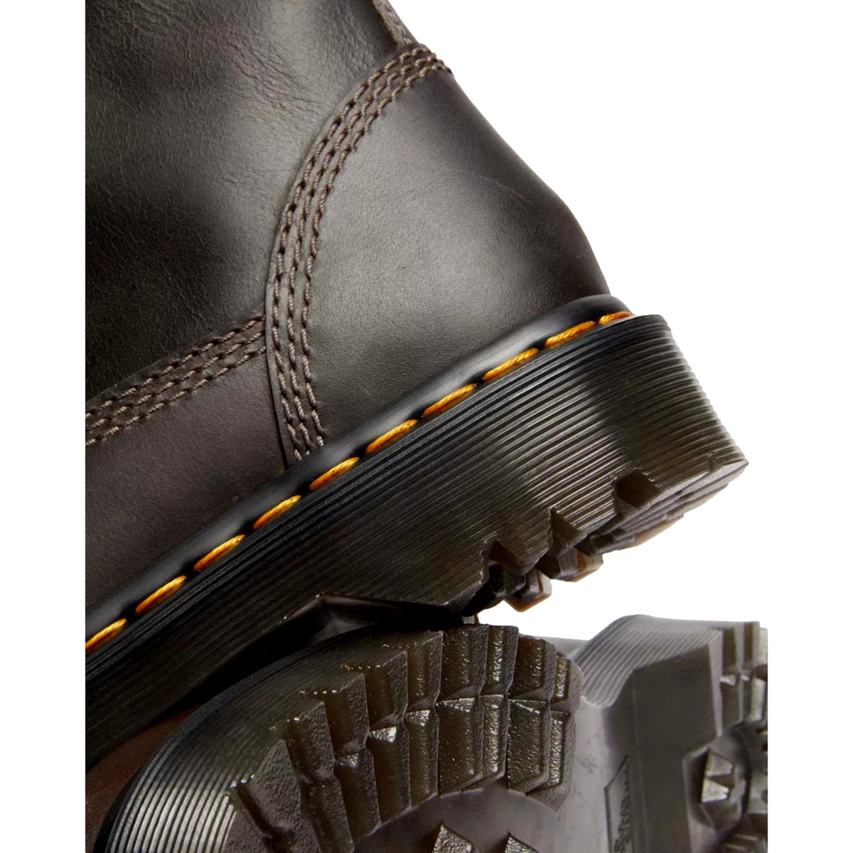 Dr.Martens Anistone Lo Leather Pull On Boot Charcoal Grey 31880057 Men's Size 8