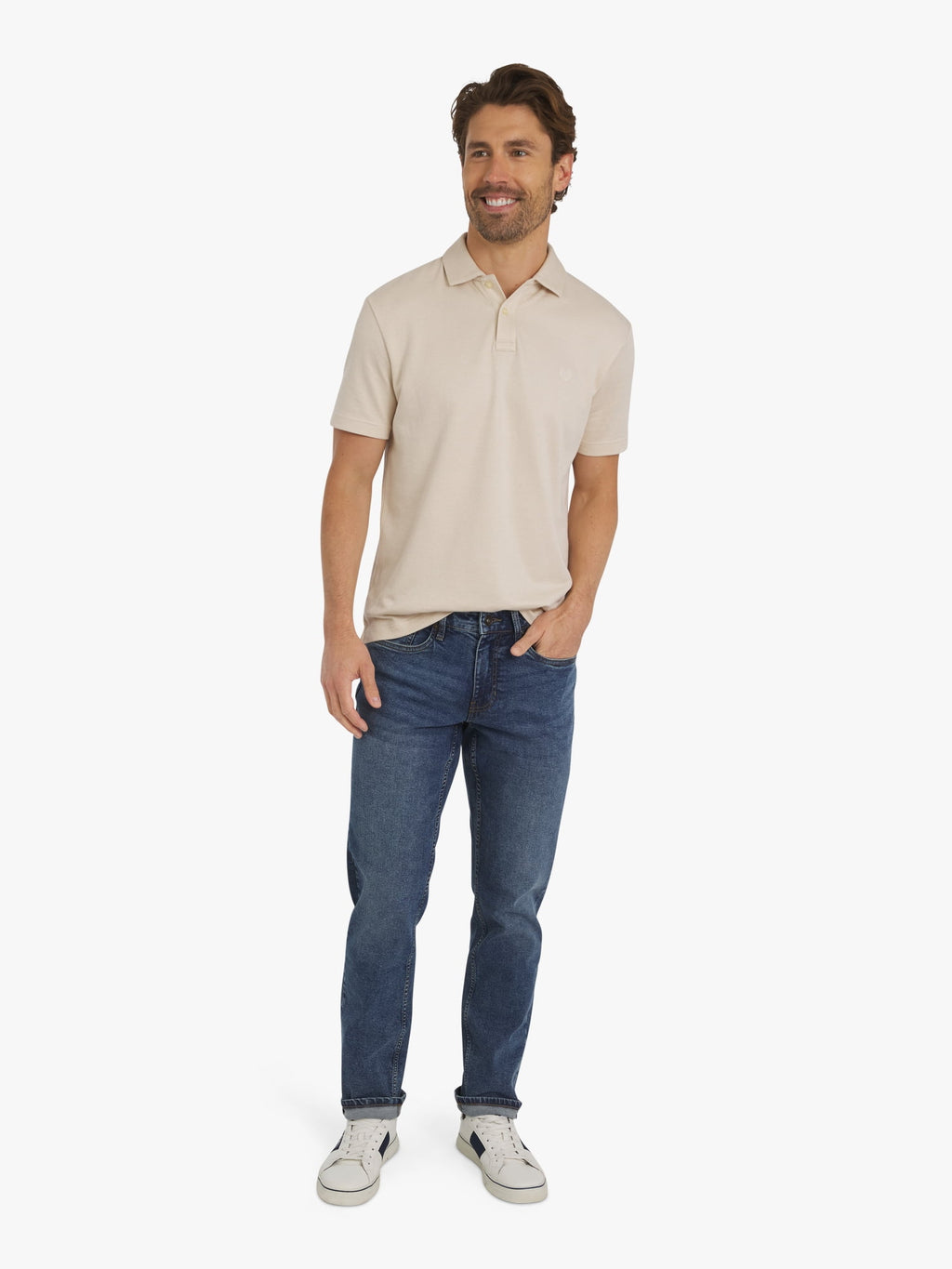 Chaps Men's & Big Men's Stretch Regular-Fit Denim Jeans, Sizes 30-42