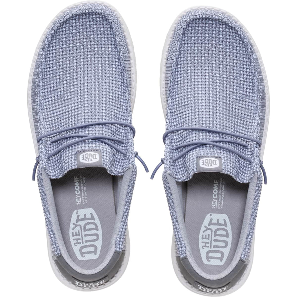 HEYDUDE Men Wally Mesh , Grey, 11