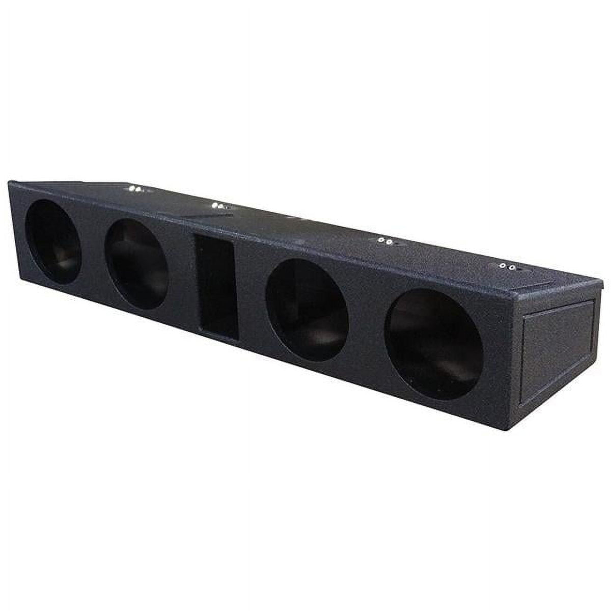 8 in. 4 Hole Ported Woofer Blox for 2009-2020 Ford F150 Supercrew & 2017-2020 F250, 350 Super Duty