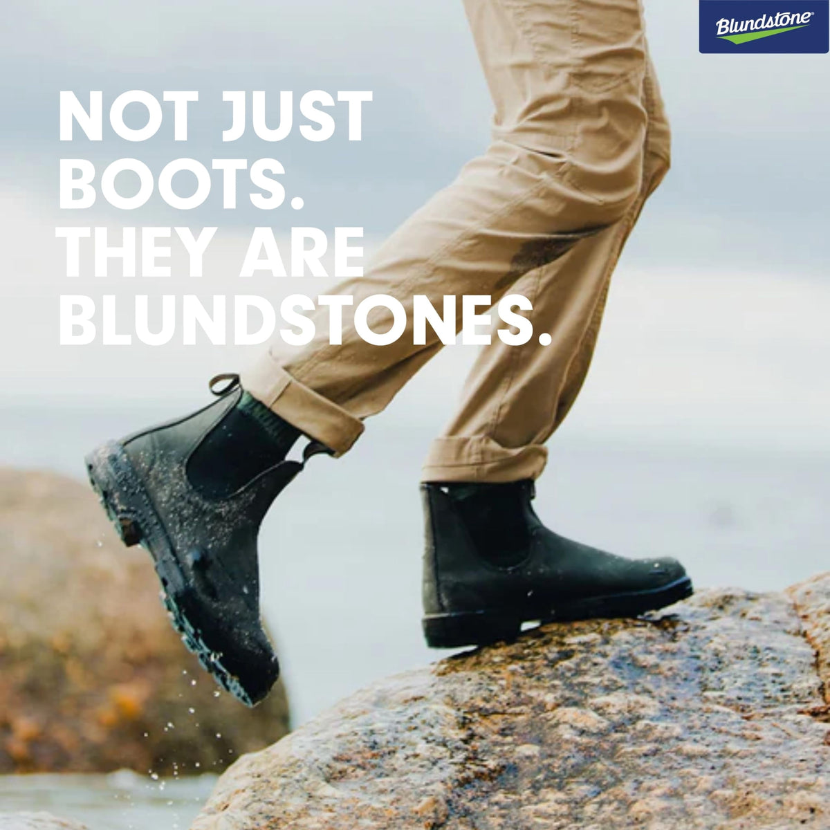 Blundstone 587 Unisex Classic Series Chelsea Boot for Men and Women with Shock Absorption and Premium Water Resistant Leather, Rustic Black, 6 US Men / 8 US Women / 5 AU - AUTHORIZED DEALER