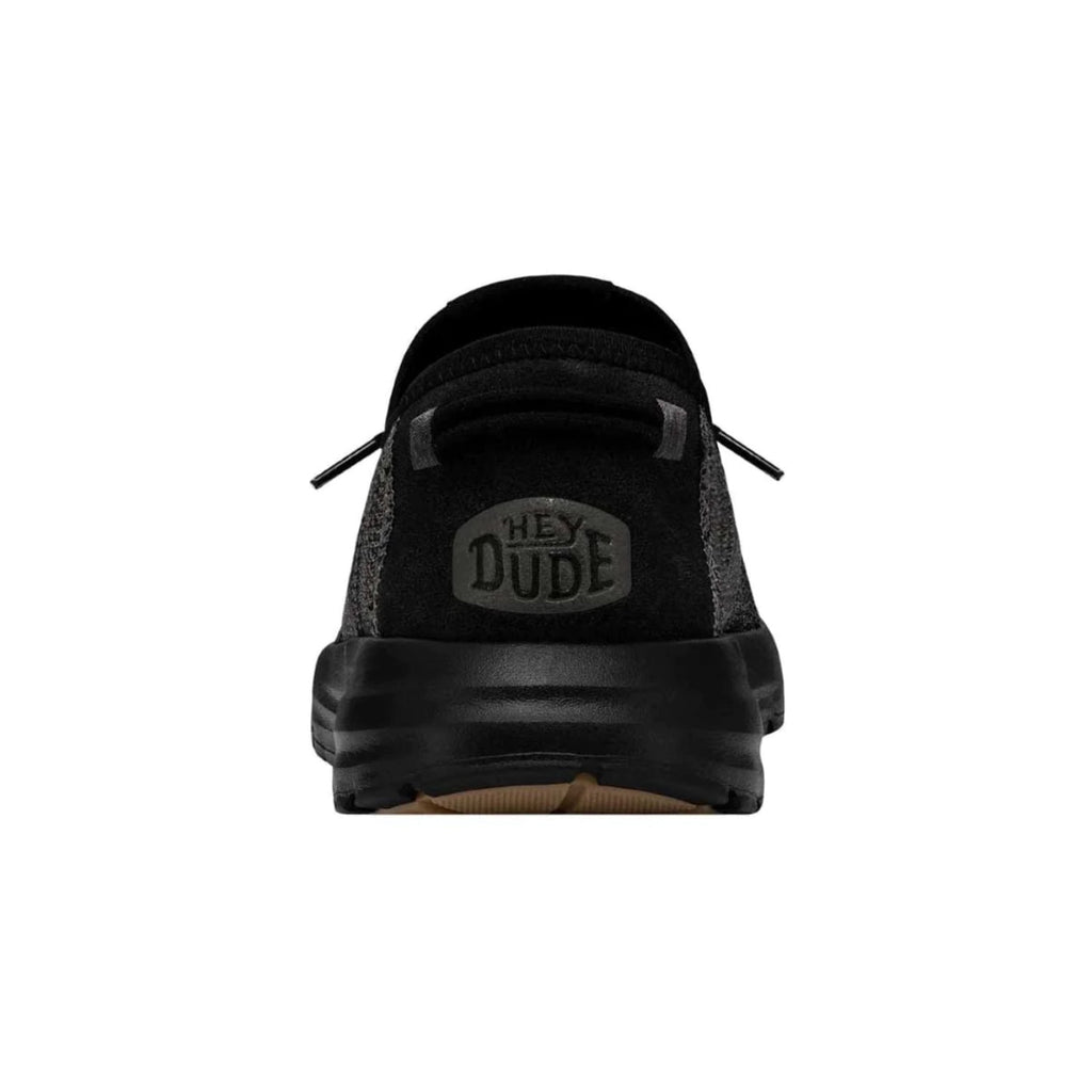 Mens Hey Dude Sirocco Black Night Tennis Shoe