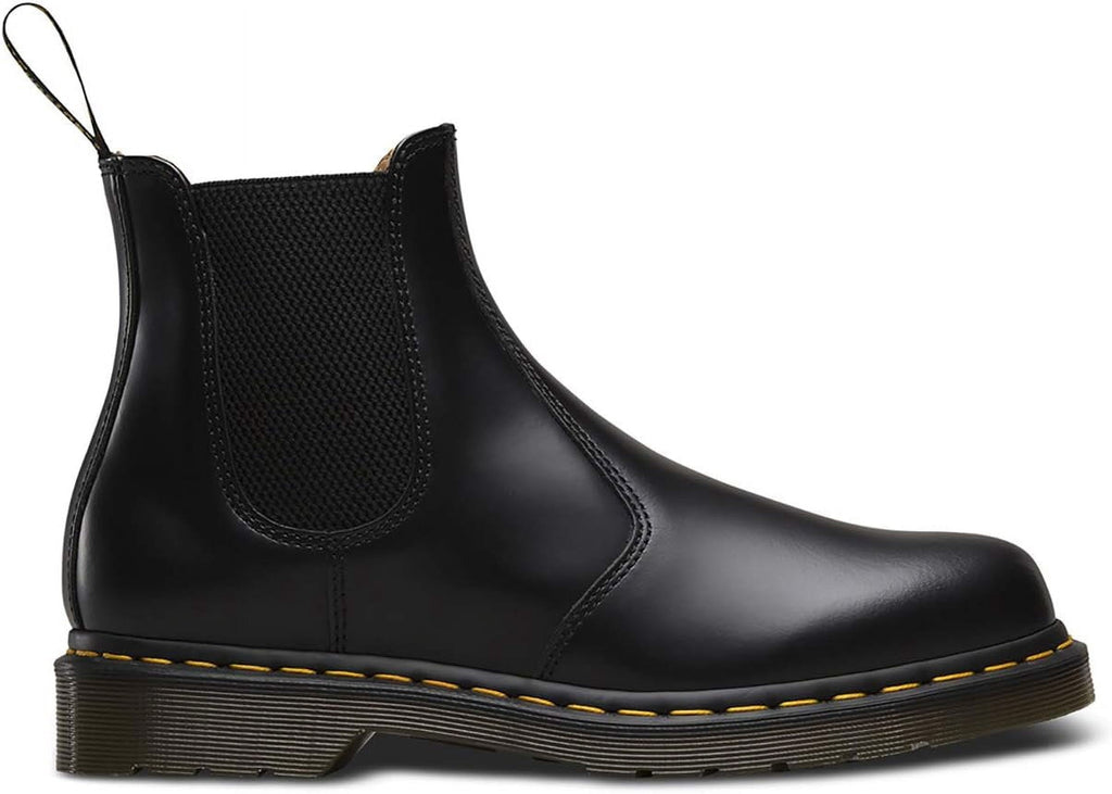 Dr Martens 2976 YS Women's Classic Leather Chelsea Boot in White Size 11