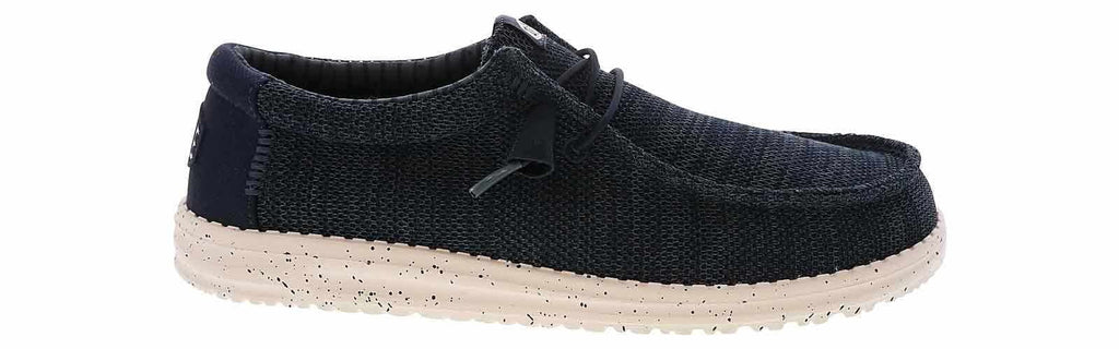 Hey Dude Wally Stretch Sox, Men’s Shoes, Men's Slip-on Loafers, Comfortable Light-Weight