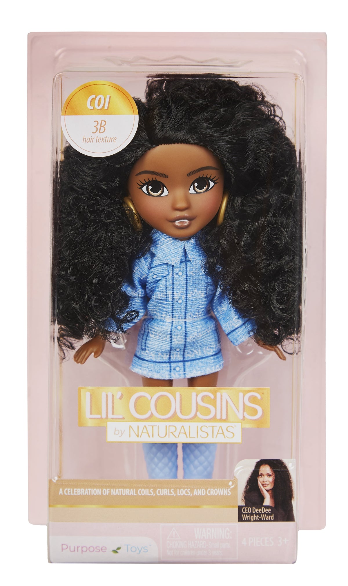 Naturalistas Lil Cousins 6" Doll Coi