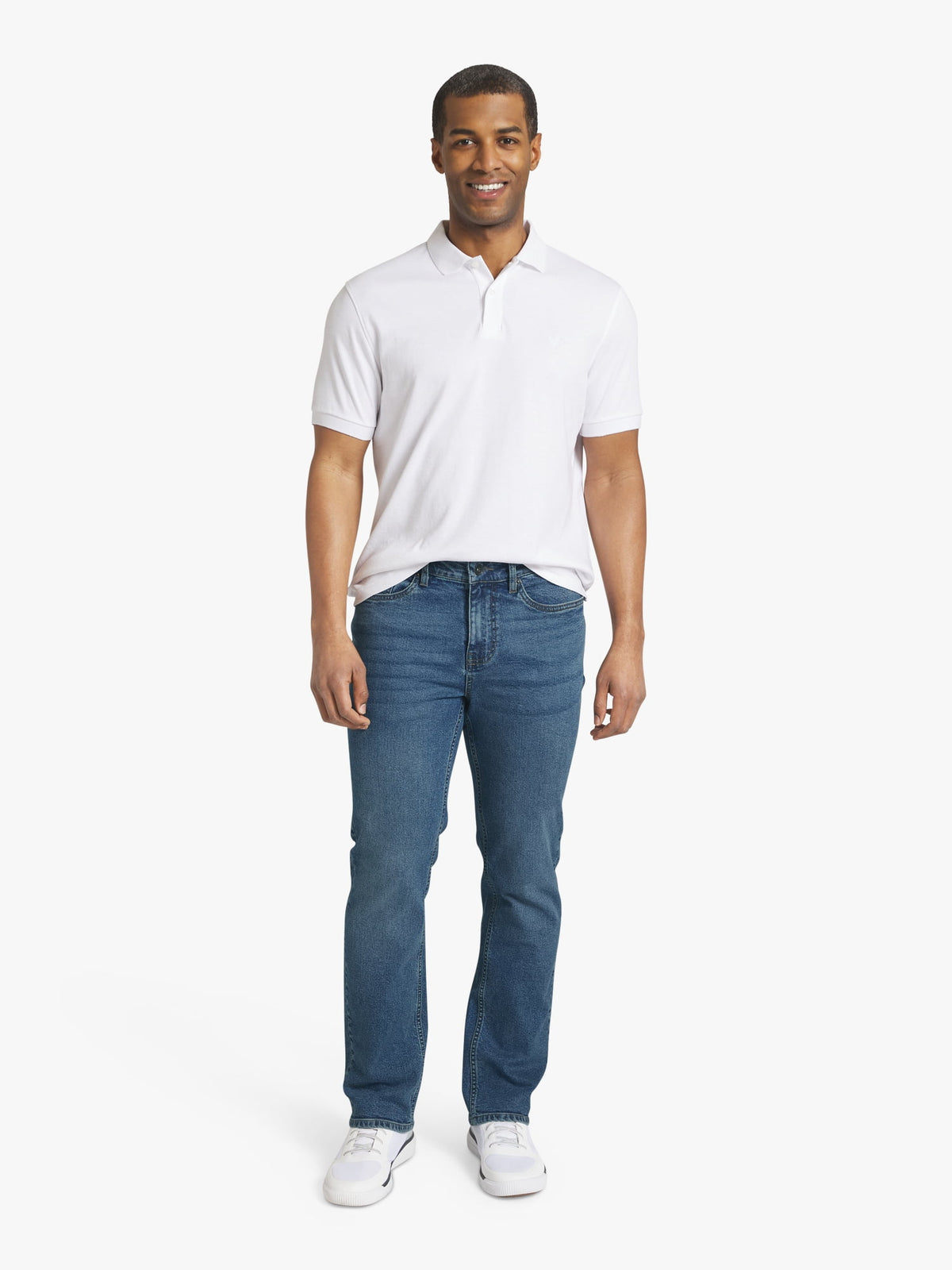 Chaps Men's & Big Men's Stretch Relaxed-Fit Denim Jeans, Sizes 30-42