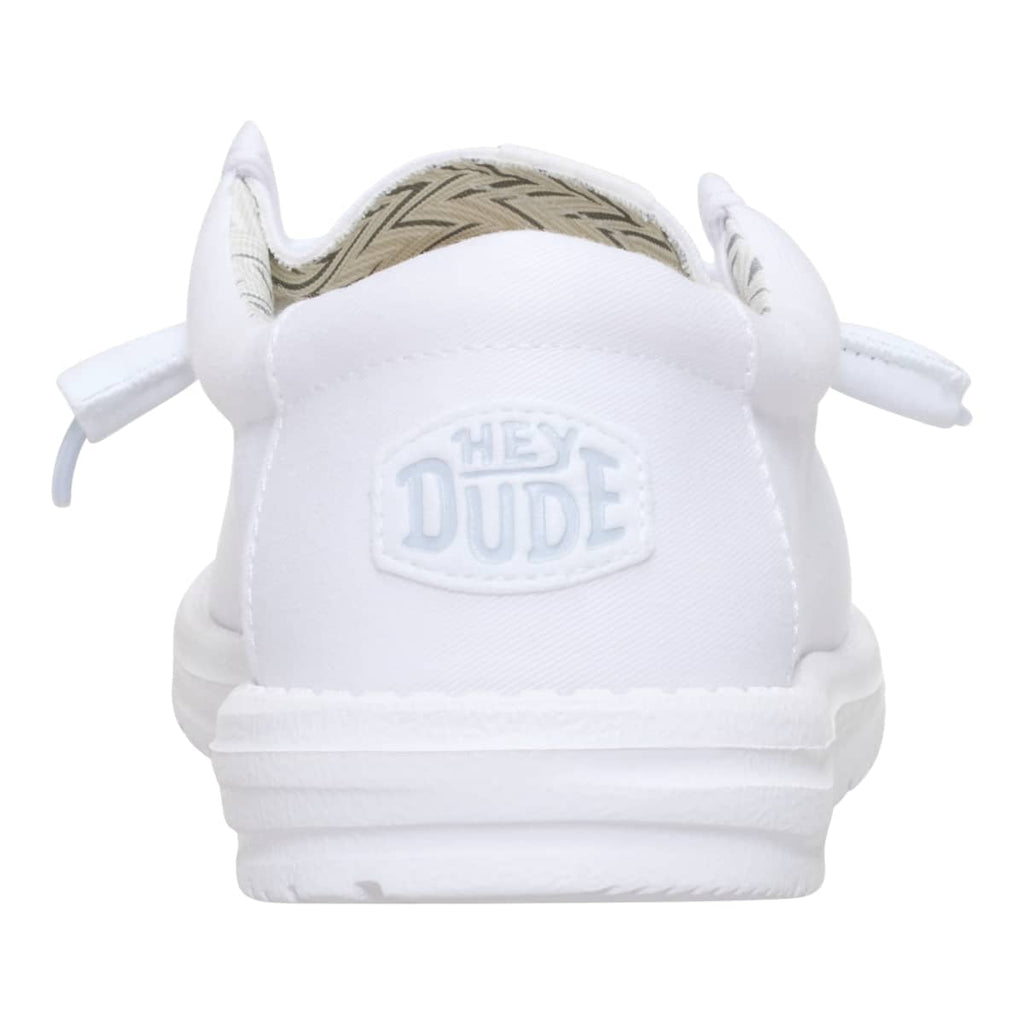 HEYDUDE Men Wally Stretch Canvas, Black, 11