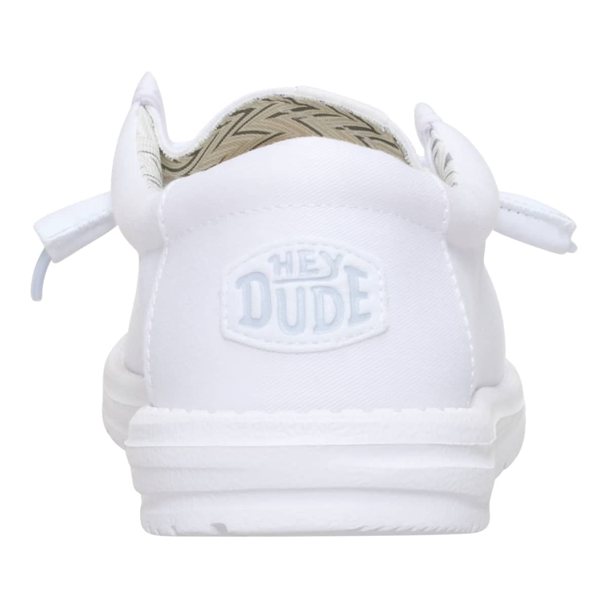 HEYDUDE Men Wally Stretch Canvas, Light Grey, 8