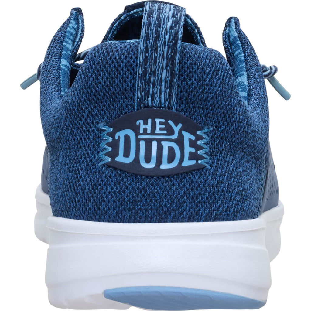 HEYDUDE Men HEYDUDE Mens Wally Hey2O Mesh, Monument Grey/Dawn Blue, 11, Monument Grey/Dawn Blue, 11