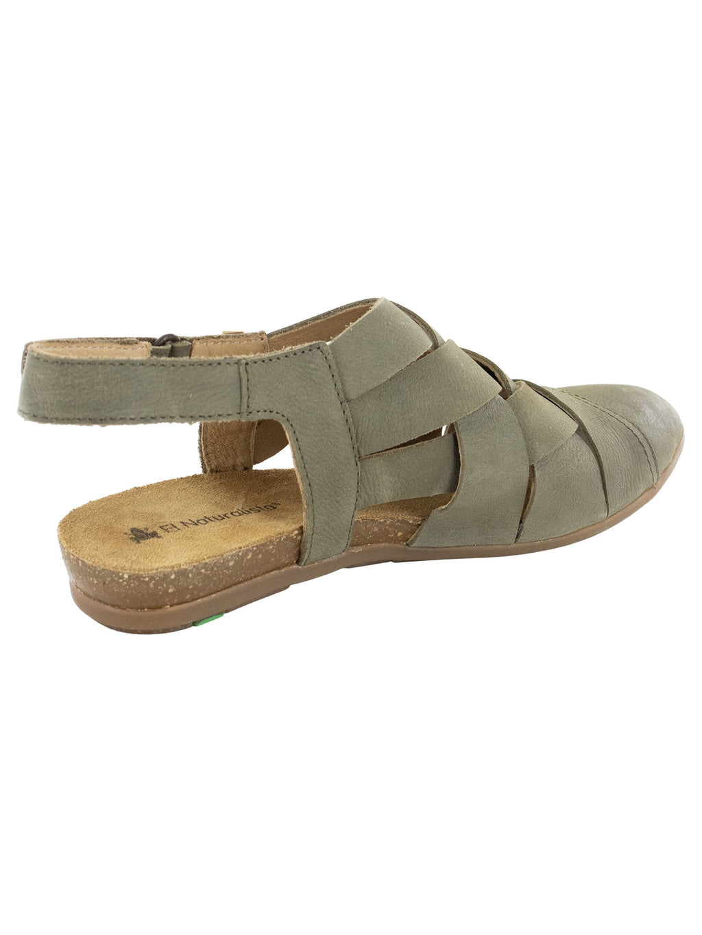 El Naturalista Womens Stella N5205 Slingback Sandal Shoes, Kaki, EU 40 / US 9