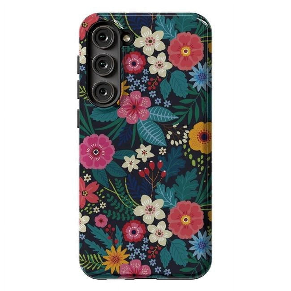 AC-02269431 Flowers Pattern XXX Strong Fit Designer Cases for Galaxy S23 Plus