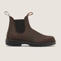 Blundstone Elastic Sided Boot Lined Unisex Shoes Size 5.5, Color: Brown