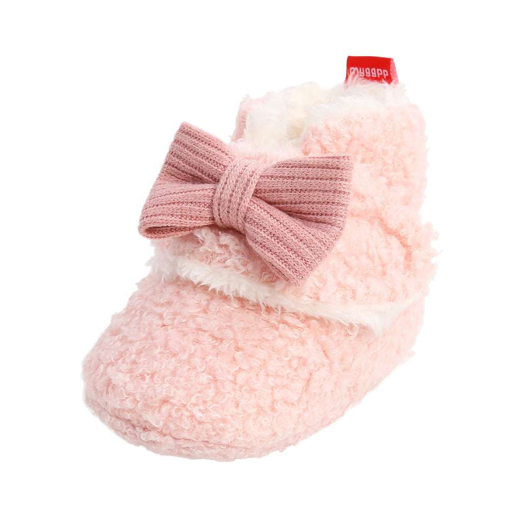 Boots Gift for Girls Newborn Infant Baby Girls Boys Warm Fleece Winter Booties First Walkers Slippers Shoes Save Big
