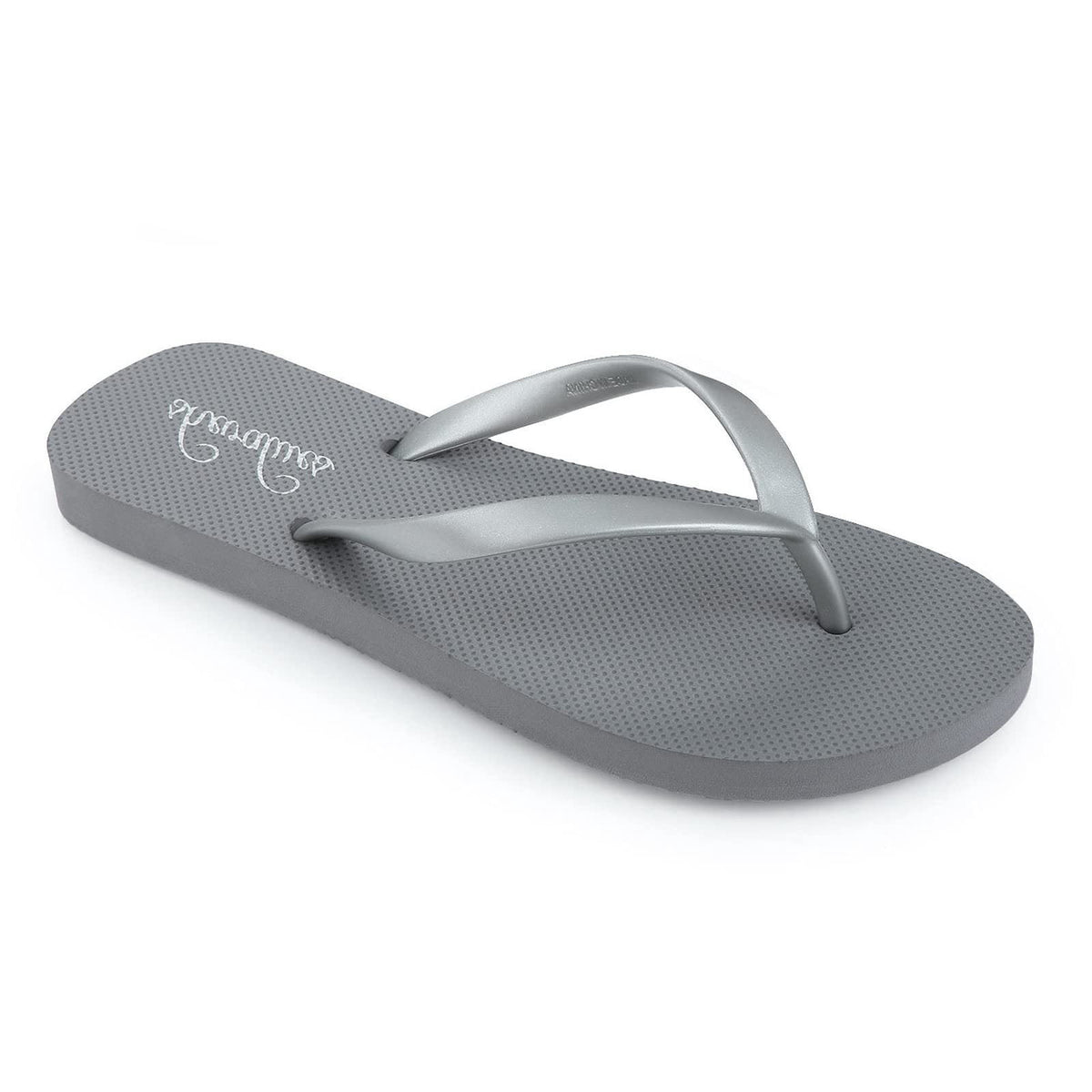 Comwarm Women's Flip Flops Summer Beach Sandals Soft Foam Women's Sandals, Black