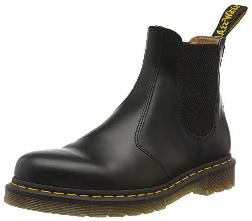 Dr. Martens Chelsea Ankle Boots - Black Smooth Black (Men's)