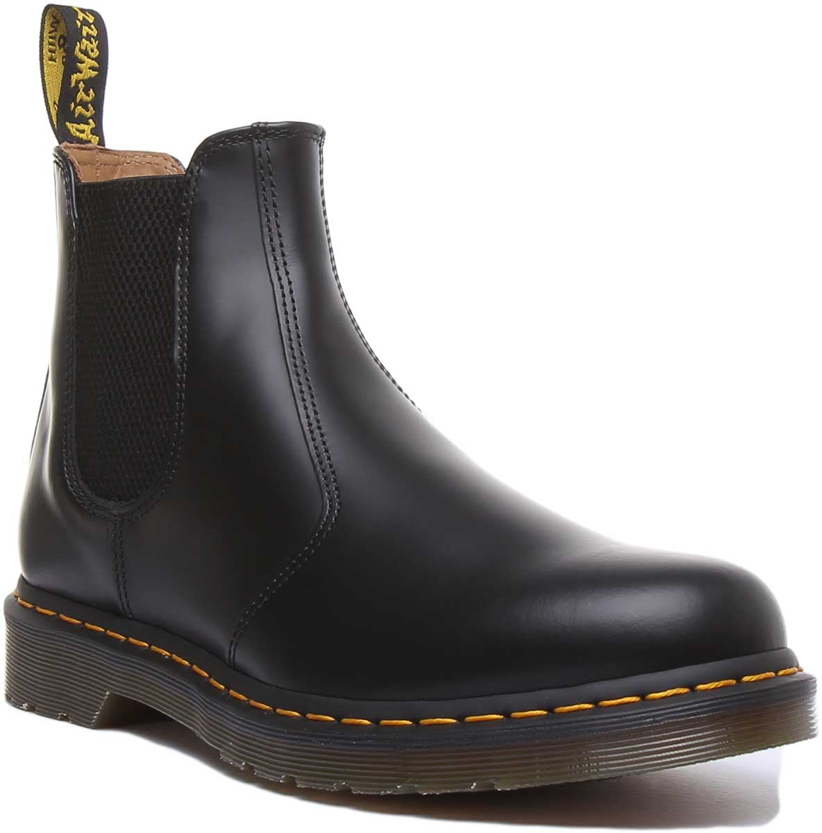 Dr. Martens Chelsea Ankle Boots - Black Smooth Black (Men's)
