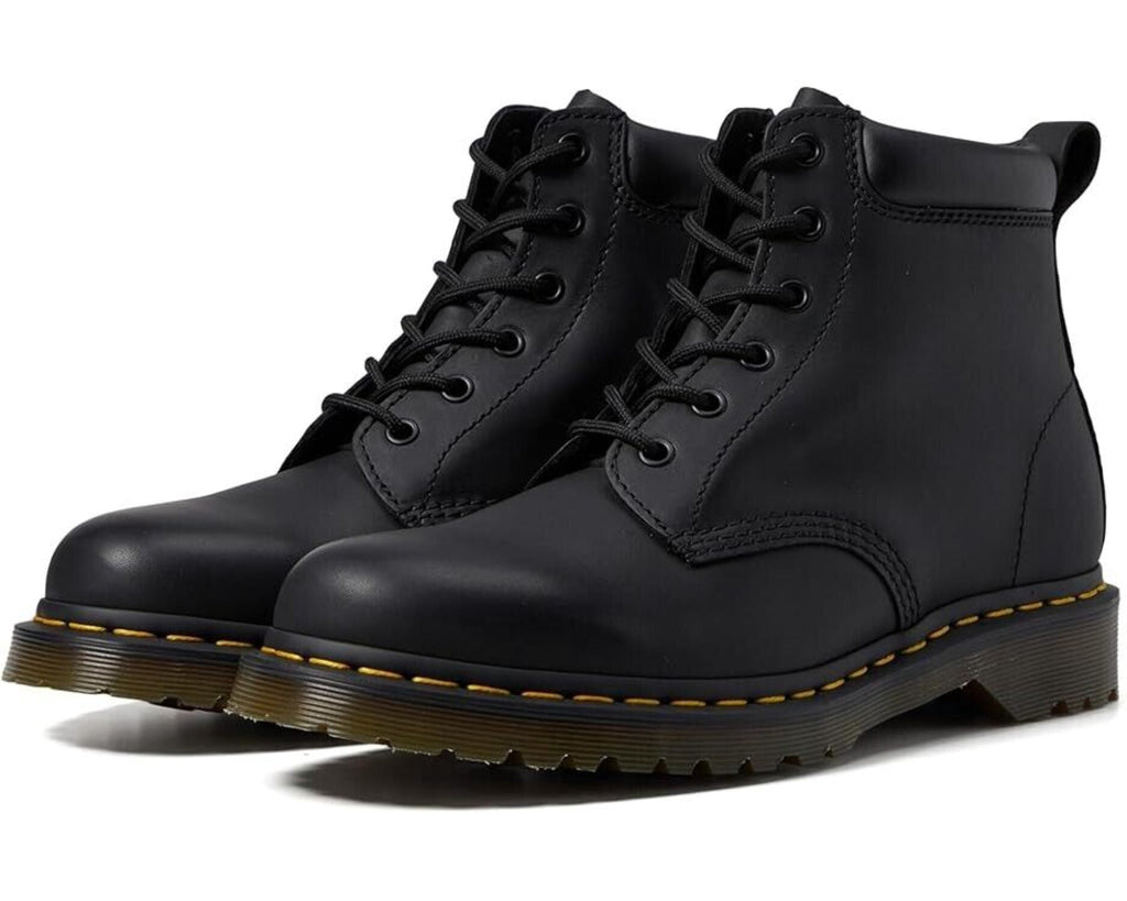 Dr. Martens 939 Ben Boots Men's US 14 Black Leather Round Toe Ankle ZPO2082