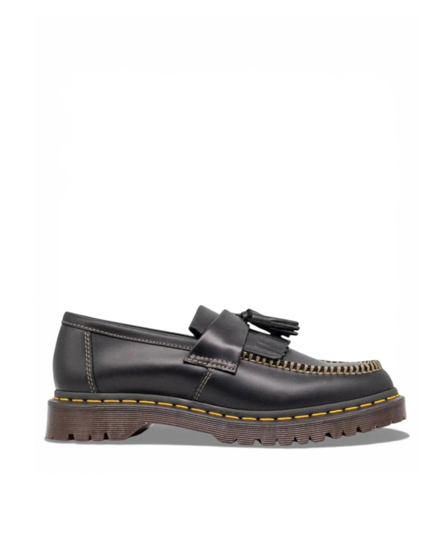 Dr. Martens Black Adrian Ben Tassel Loafer Orleans Grey (Men's)
