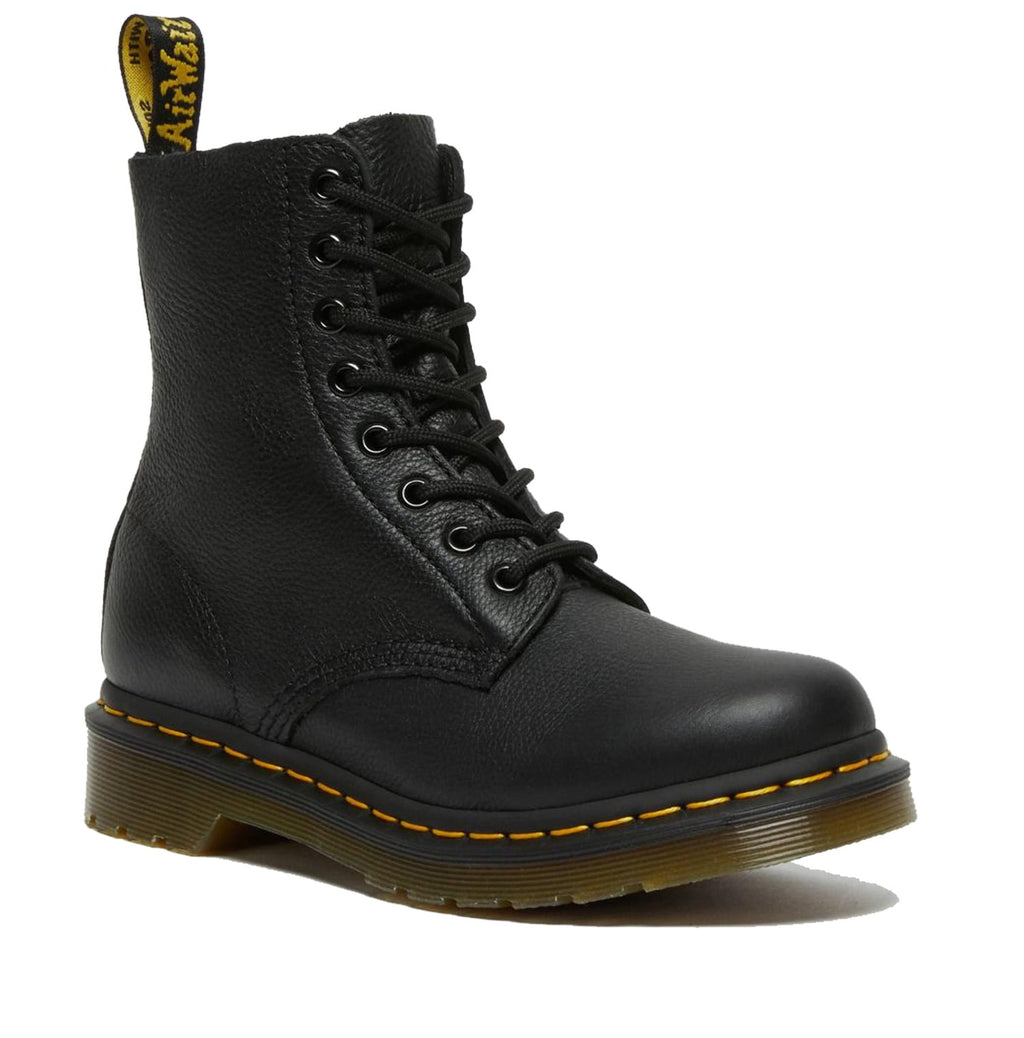 Dr Martens Women's 1460 Pascal Boot Black Virginia Leather - 13512006