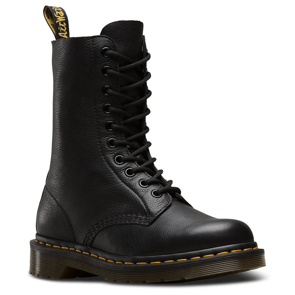 Dr. Martens Women's 1490 Boot Smooth, Black, 11 US Women