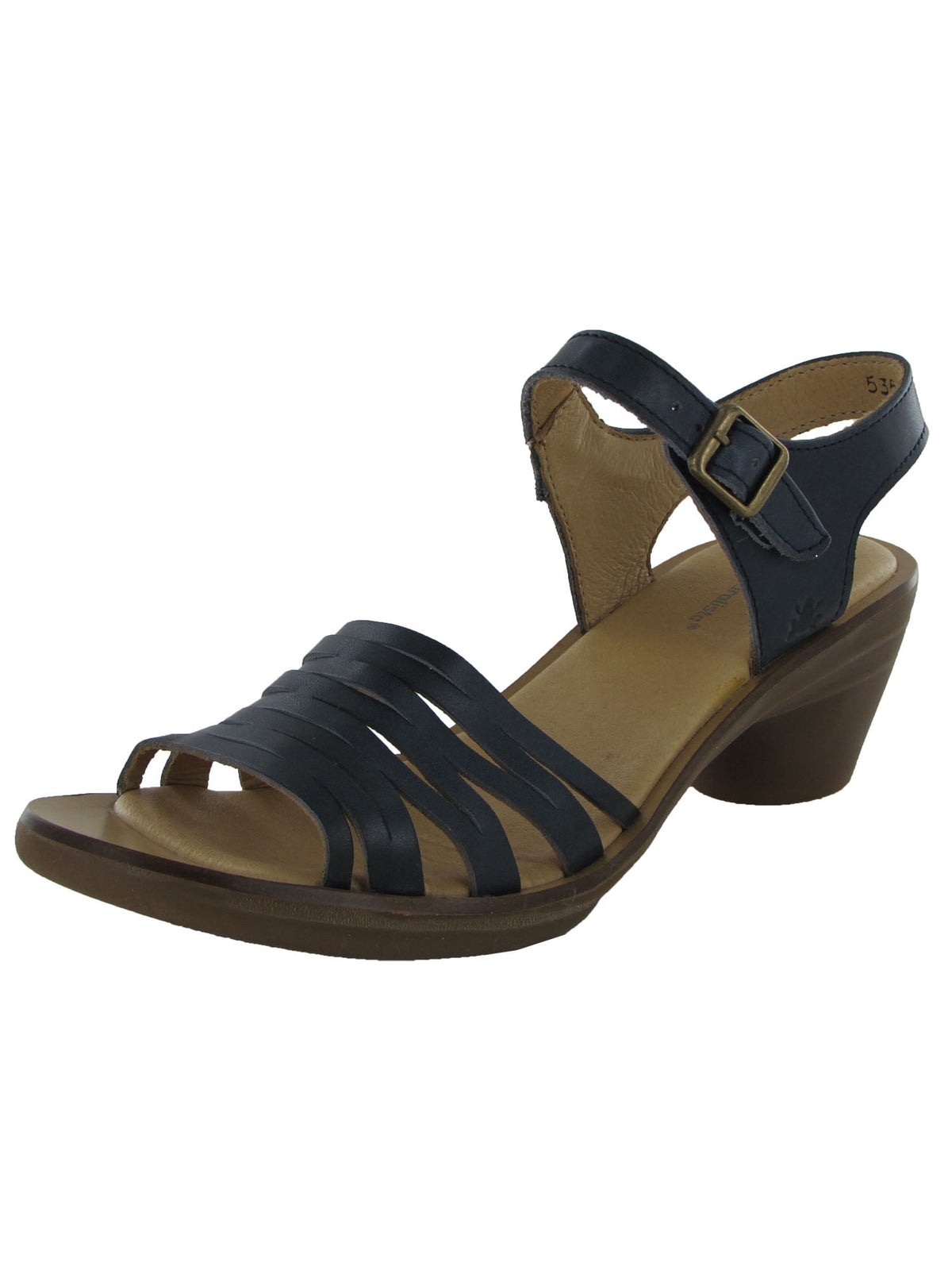 El Naturalista Womens Aqua 5352 Heeled Sandal Shoes, Caramel, EU 39 / US 8.5