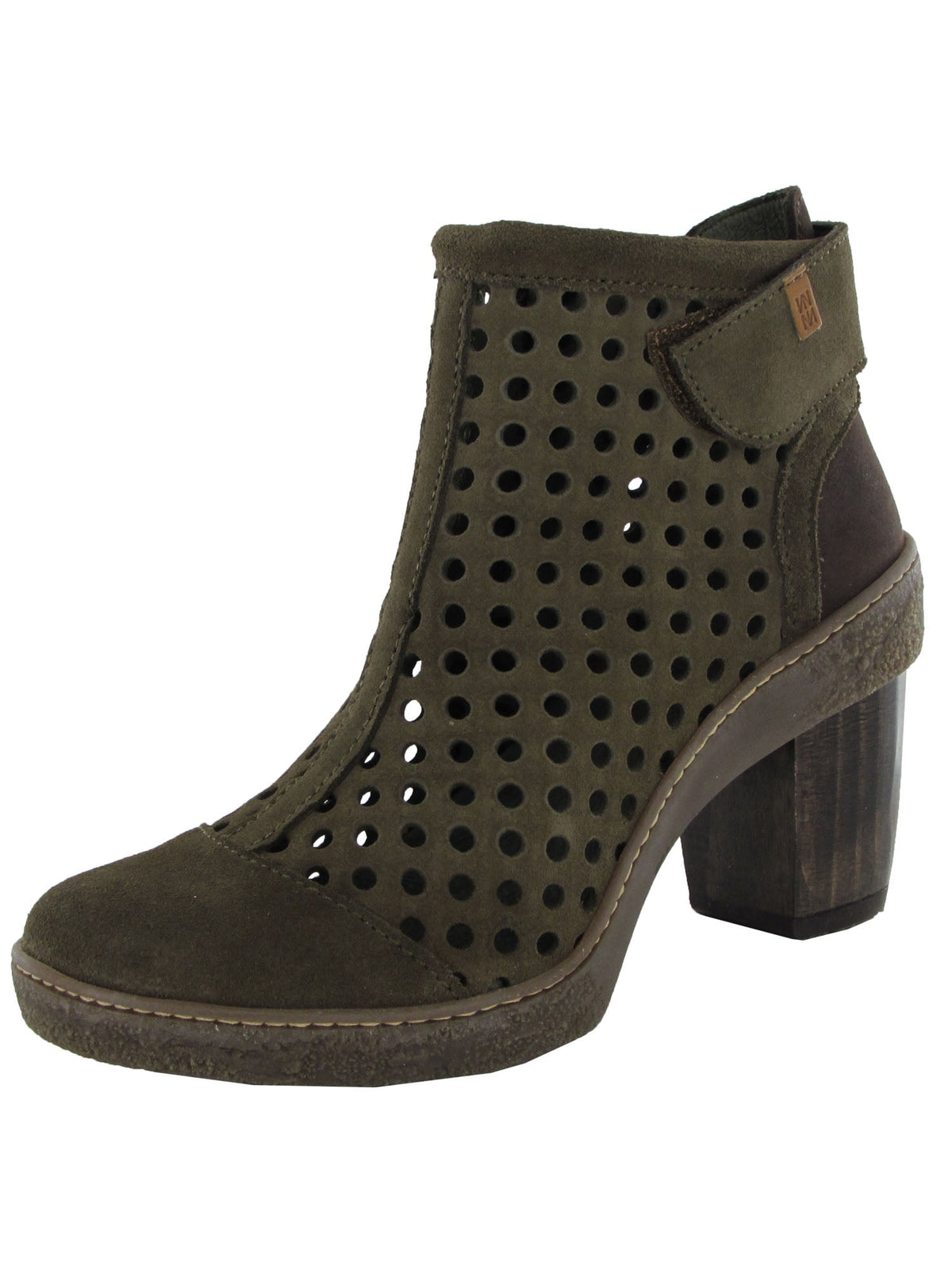 El Naturalista Womens Lichen NF77 Ankle Boot Shoes, Grafito/Wood, EU 36 / US 6