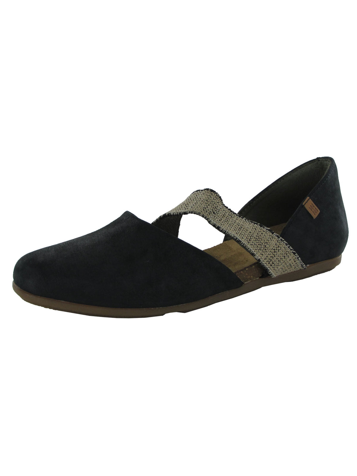 El Naturalista Womens Stella ND57 Flat Shoes, Wood, EU 41 / US 10