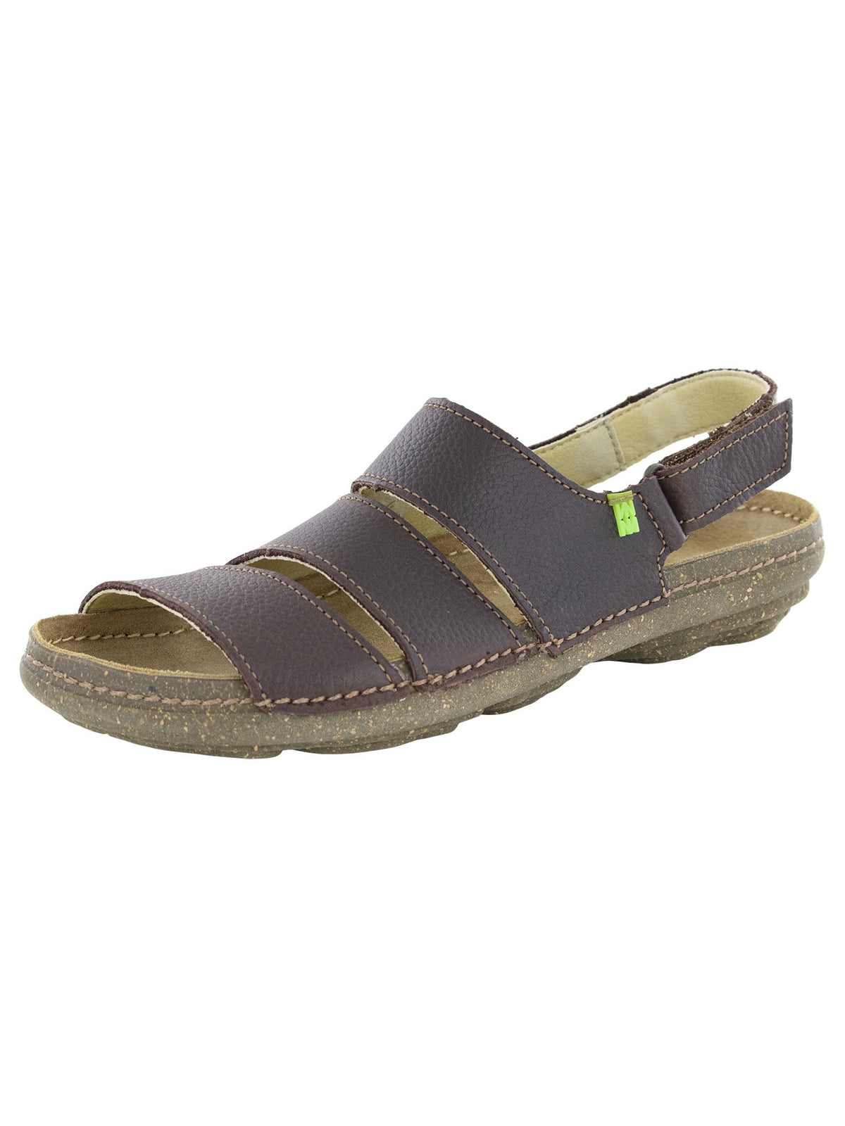 El Naturalista Womens Torcal N317 Sandal Shoes, Wood Mixed, EU 39 / US 8.5
