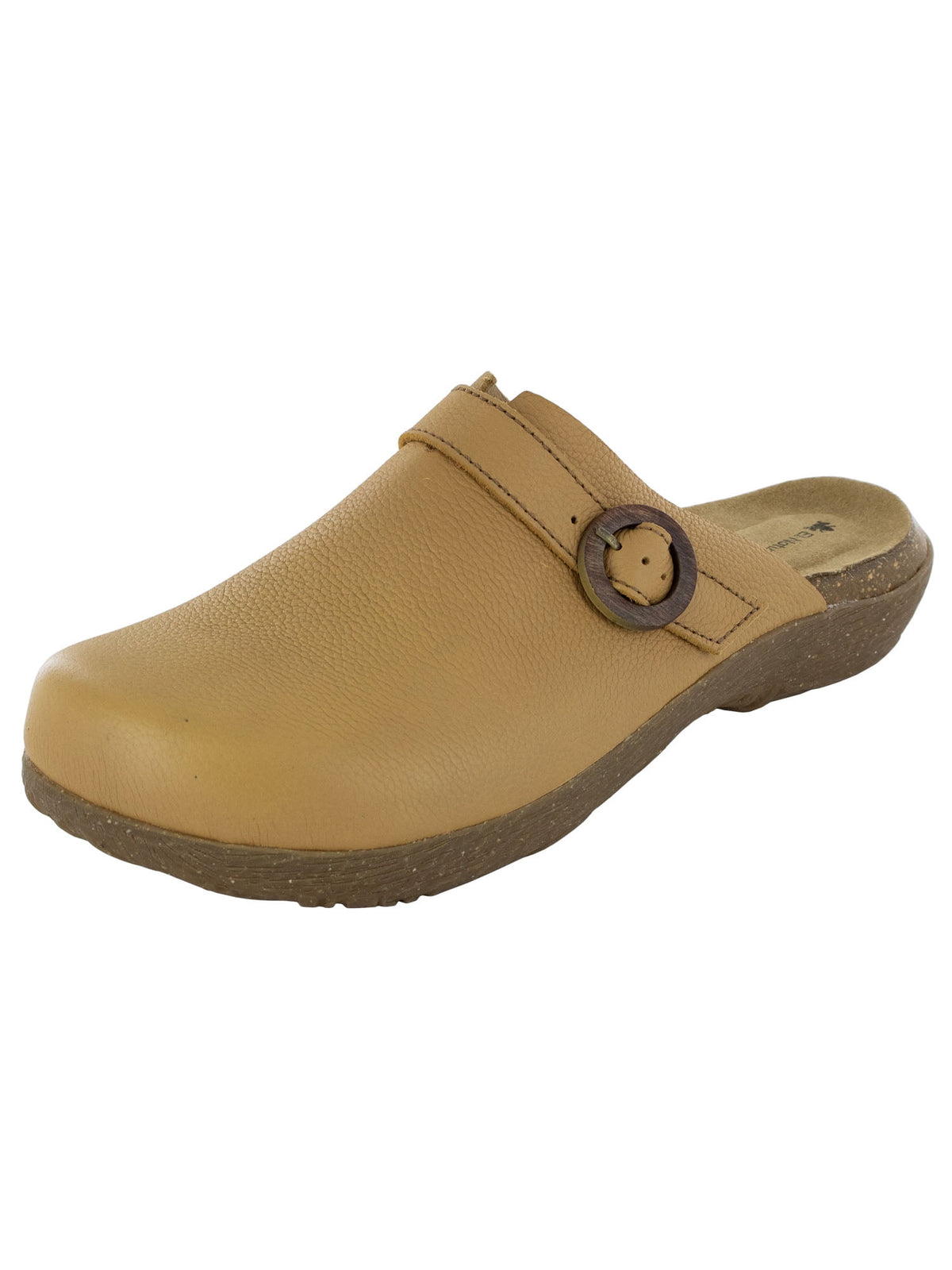 El Naturalista Womens Wakatiwai N5701 Leather Clog Shoes, Toffee, EU 41 / US 10