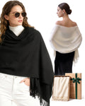 FURTALK Pashmina Shawl Wraps for Women Evening Dresses Blanket Scarves Fashion Scarf Wedding Gifts