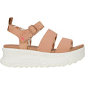 HEYDUDE Women Delray Buckle Classic, Tan, 6
