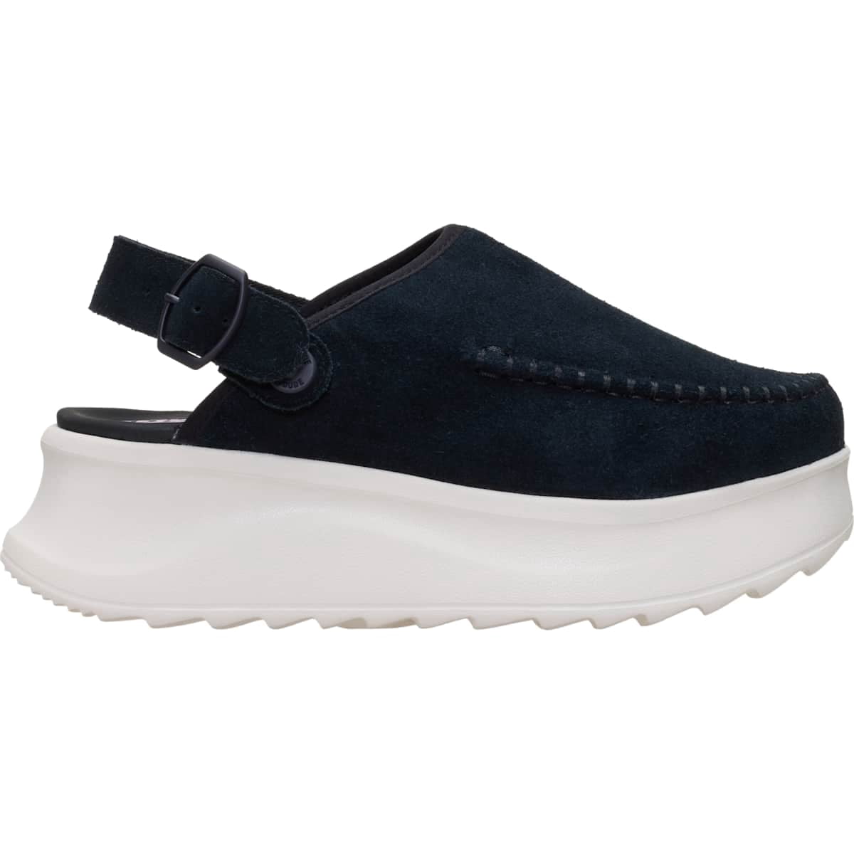 HEYDUDE Delray Clog Suede, Tan, 6