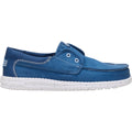 HEYDUDE Men Wally Cru Stretch Canvas, Ensign Blue, 10