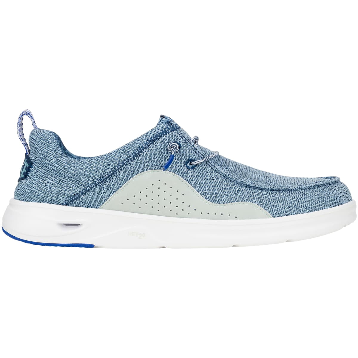 HEYDUDE Men HEYDUDE Mens Wally Hey2O Mesh, Monument Grey/Dawn Blue, 11, Monument Grey/Dawn Blue, 11
