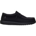HEYDUDE Men Wally Mesh, Black Mono, 12