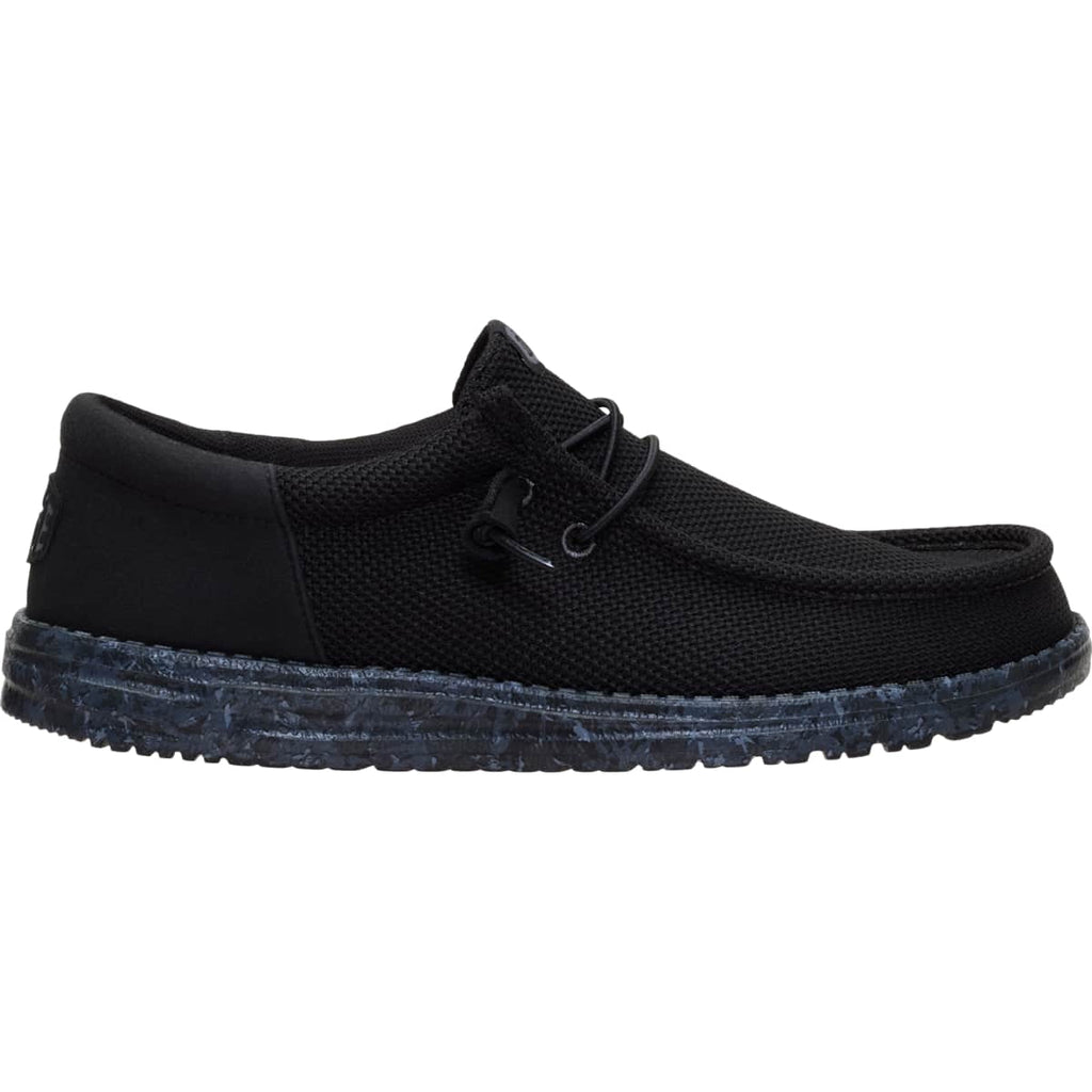HEYDUDE Men Wally Funk Mesh Field Camo, Black, 10