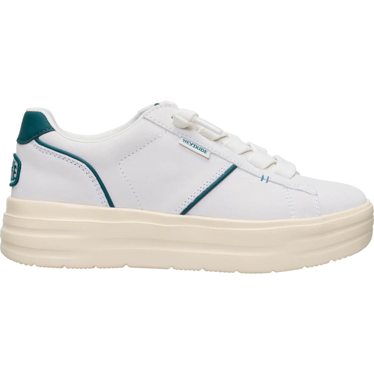 HEYDUDE Women Karina DBL Duo Suede, Pale Lilac/Multi, 9