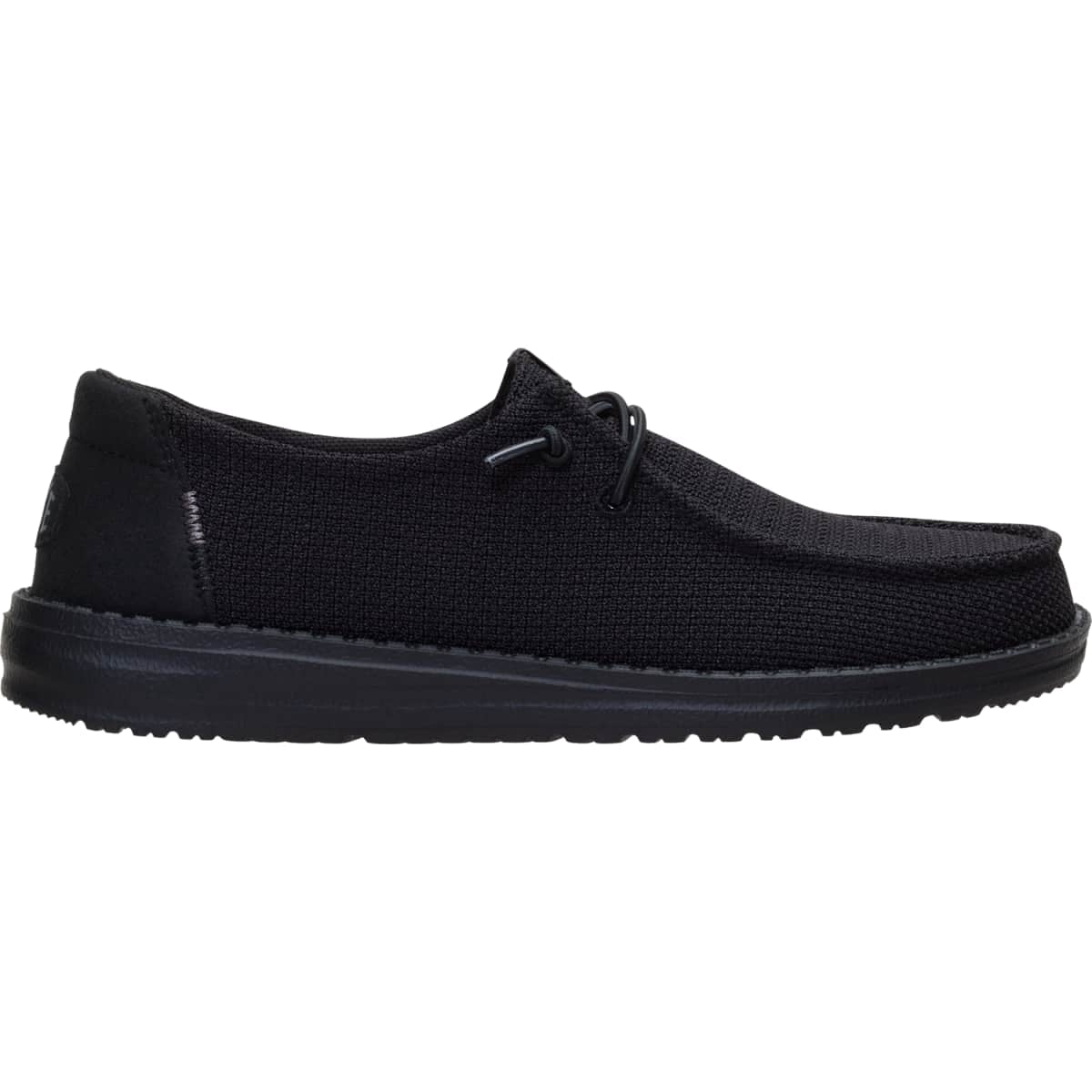 HEYDUDE Women Wendy Mesh Black Mono, Black Mono