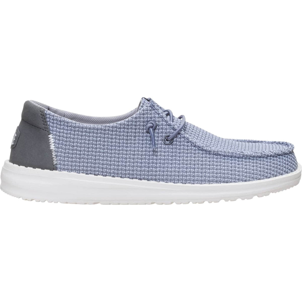 HEYDUDE Women Wendy Mesh Grey, Grey