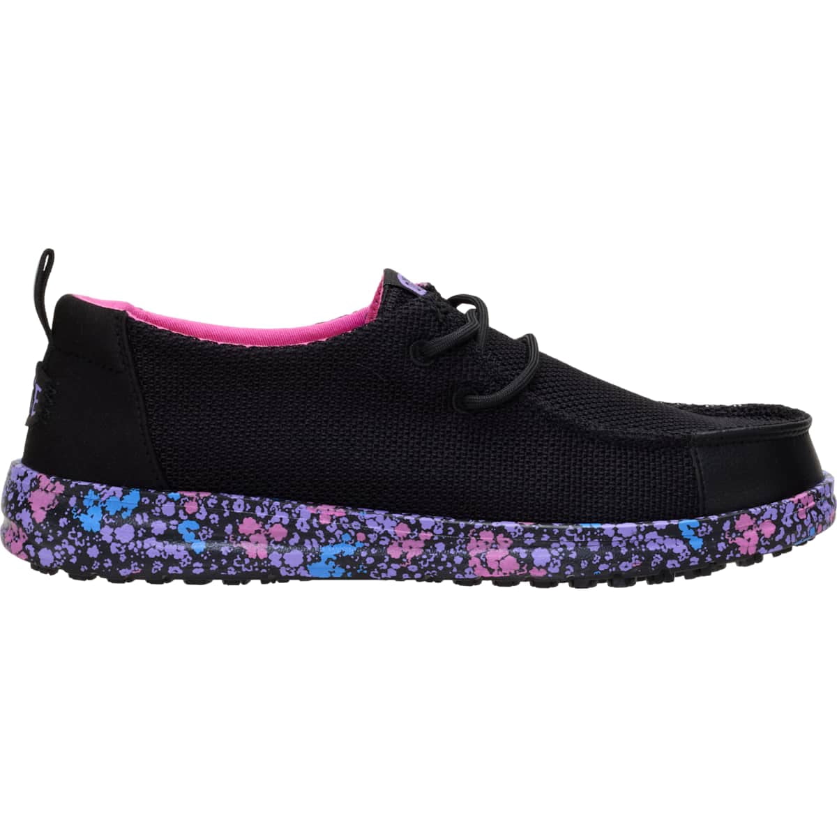 HEYDUDE Women Wendy Work CE Slip Resistant, Black, 8