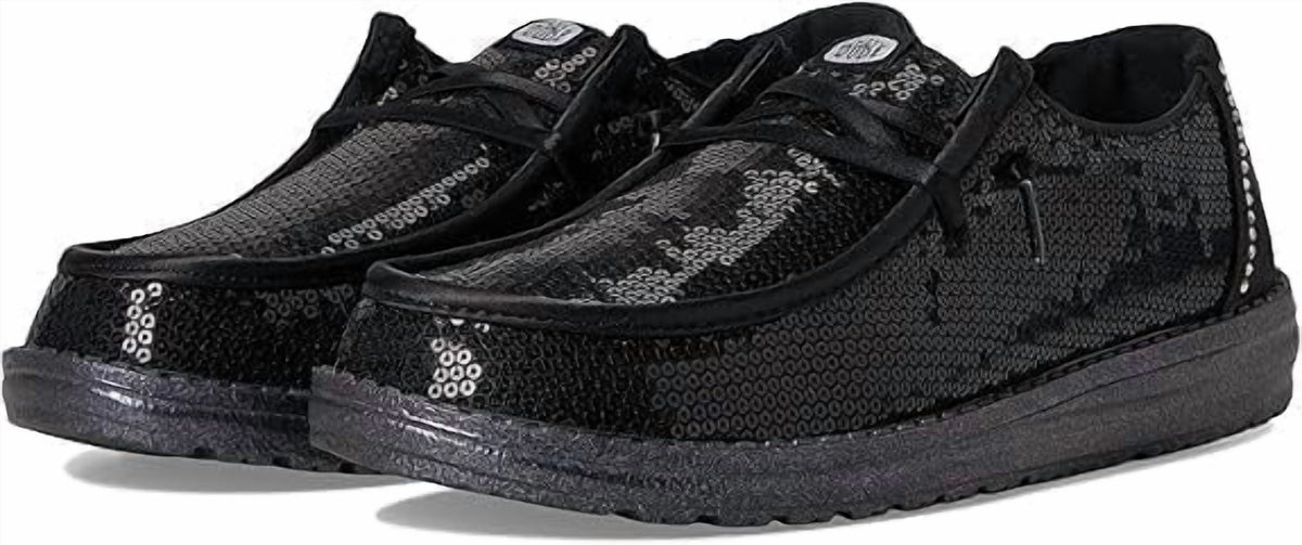 HEYDUDE Womens Wendy Disco Sequin
