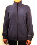 HI-TEC Super Cozy Full Zip Tec Fleece Ladies Jacket (Blue, XL)