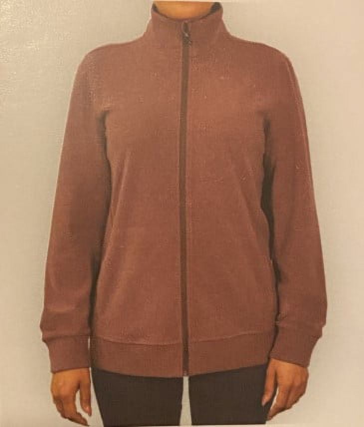 HI-TEC Super Cozy Full Zip Tec Fleece Ladies Jacket (Pink, XXL)